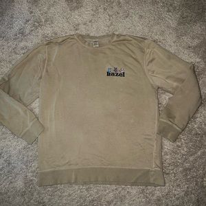 Tan Hazel Boutique Crewneck